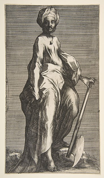 Saint Jude  1595–1616-Jacques Bellange  c1575–1616 Nancy),  Poster Print Wall Art
