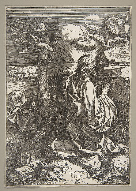 Agony in the Garden 1515-Albrecht Dürer,  Poster Print Wall Art