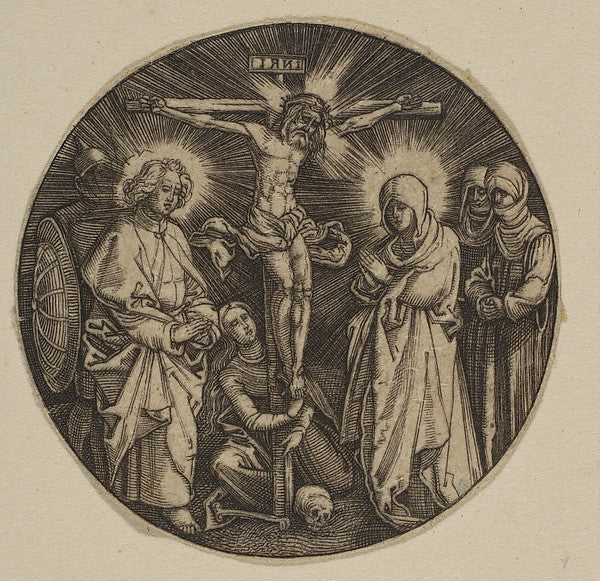 The Crucifixion  n.d.-Anonymous, German, 16th cent, After Albr, Poster Print