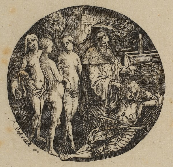 Judgment of Paris 19th cent-Alois Petrak, After Albrecht Dürer, Poster Print