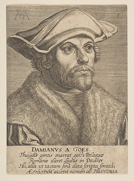Damaio de Gois n.d.-Philips Galle, After Albrecht Dürer , Poster Print