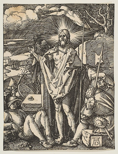The Resurrection  from The Small Passion c1510-Albrecht Dürer , Poster Print