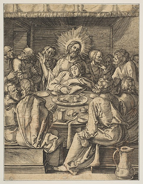 The Last Supper  from The Small Passion  n.d.-After Albrecht D,  Poster Print