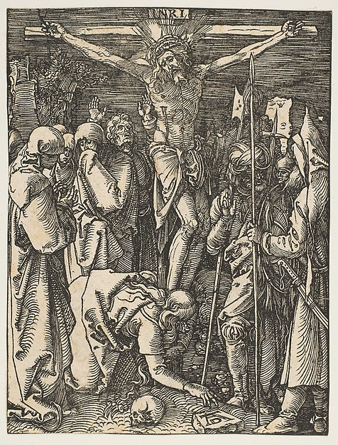 The Crucifixion  from The Small Passion c1509-Albrecht Dürer , Poster Print