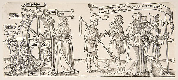 The Tapestry at Michelfeld n.d.-Albrecht Dürer ,  Poster Print Wall Art