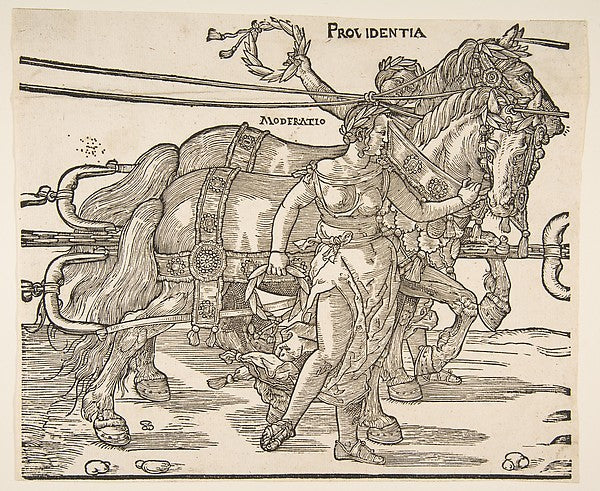 The Great Triumphal Car third sheet n.d.-After Albrecht Dürer ,  Poster Print Wall Art