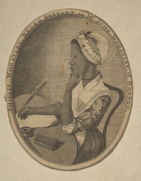Phillis Wheatley  Negro Servant to Mr. John Wheatley of Boston,  Poster Print
