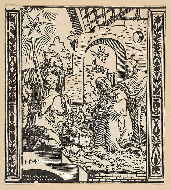 The Nativity  n.d.-After Albrecht Dürer , Poster Print