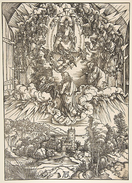 Print 1511-Albrecht Dürer ,  Poster Print Wall Art