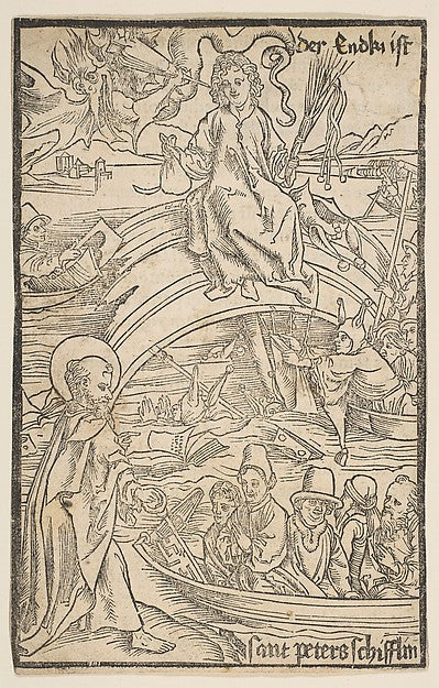 Ilustration from Sebastian Brandt  Das Narrenschriff n.d.-Albr,  Poster Print Wall Art