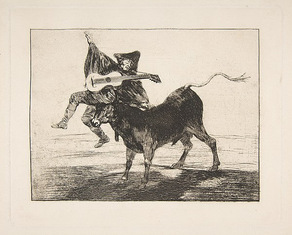 Barbarous Entertainment  1800–1804-Goya ,  Poster Print Wall Art