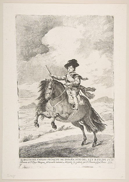 Balthasar Carlos  Prince of Spain and Son of Philip IV   from,16x12"(A3) Poster