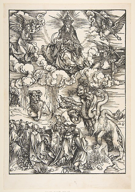 The Beast with Two Horns Like a Lamb  from The Apocalypse n.d., Poster Print