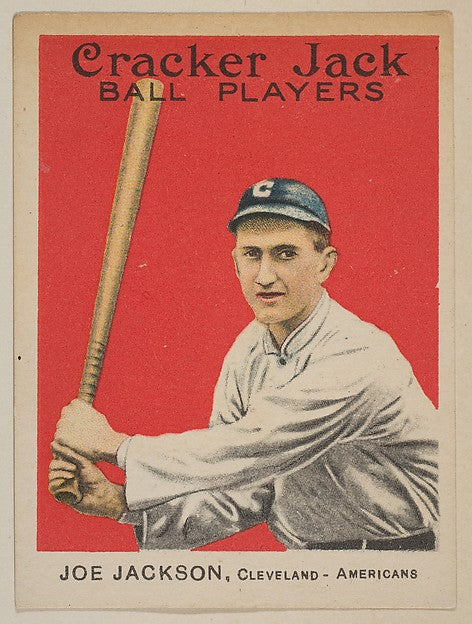 Joe Jackson  Cleveland  American League  from the Ball Players,  Poster Print Wall Art