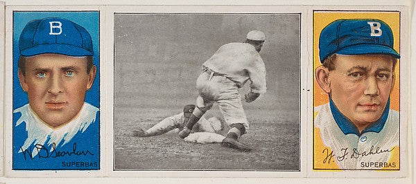 Hartzell Covering Third  with W.D. Scanlan and William Dahlen ,  Poster Print Wall Art