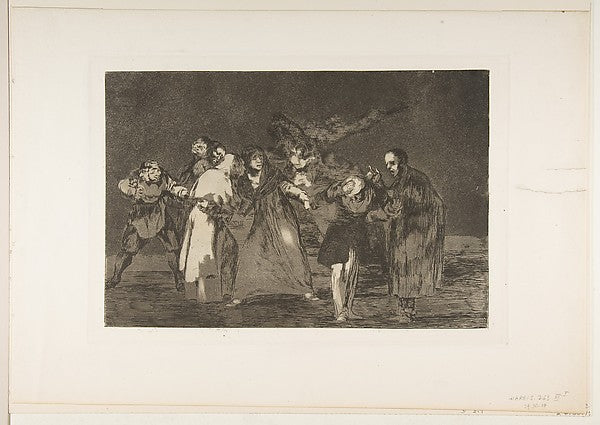 Plate 16 from the 'Disparates' -  Wounds heal quicker than hasty,  Poster Print Wall Art