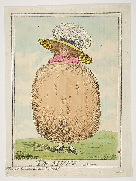 The Muff February 16, 1787-Attributed to Henry Kingsbury ,  Poster Print