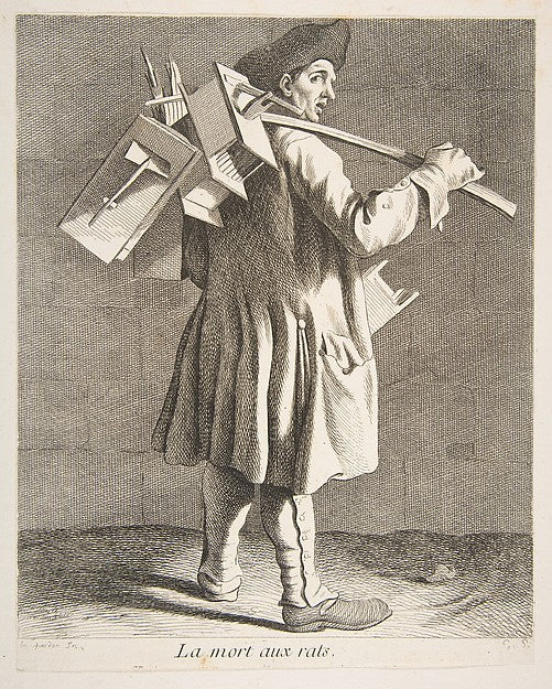The Rat Catcher 1746-Anne Claude Philippe de Tubières, comte d,16x12"(A3)Poster