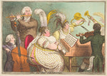 The Pic-Nic Orchestra April 23,1802-James Gillray,16x12"(A3)Poster
