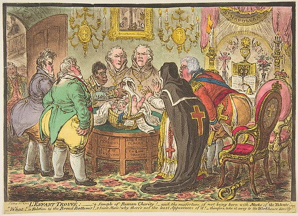 L'Enfant Trouvé:–a Sample of Roman Charity!–or–the Misfortune ,  Poster Print