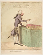 The Bottomless-Pitt March 16, 1792-James Gillray ,16x12"(A3)Poster