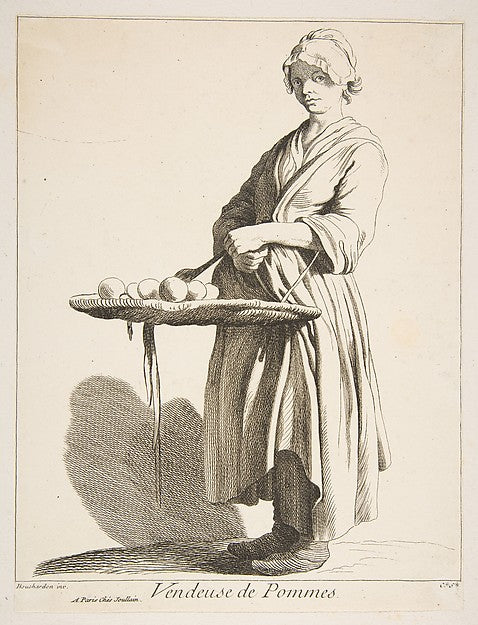Apple Seller 1746-Anne Claude Philippe de Tubières, comte de C,  Poster Print Wall Art