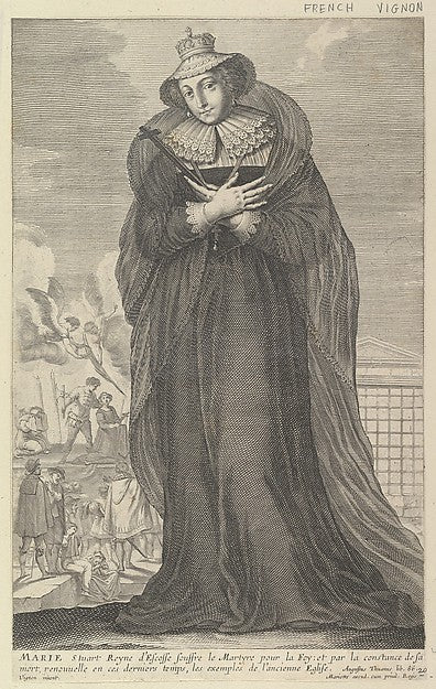 Marie Stuart 1647-Gilles Rousselet, Abraham Bosse, After Claud, Poster Print