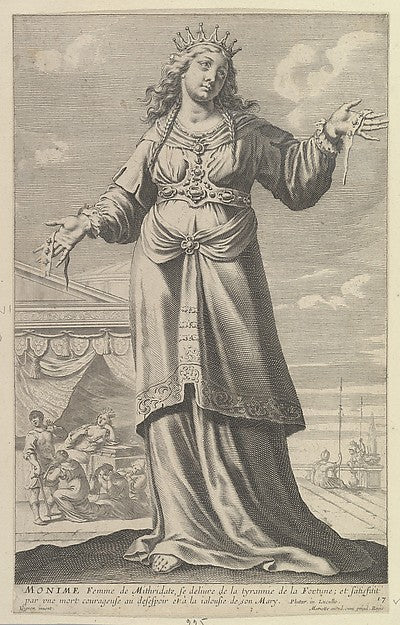 Monime 1647-Gilles Rousselet, Abraham Bosse, After Claude Vign, Poster Print