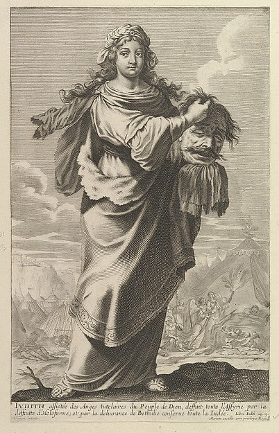 Judith 1647-Gilles Rousselet, Abraham Bosse, After Claude Vign, Poster Print