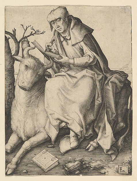 St. Luke c1508-Lucas van Leyden,  Poster Print Wall Art