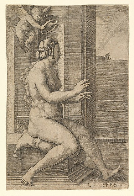 Hope 1530-Lucas van Leyden,  Poster Print Wall Art