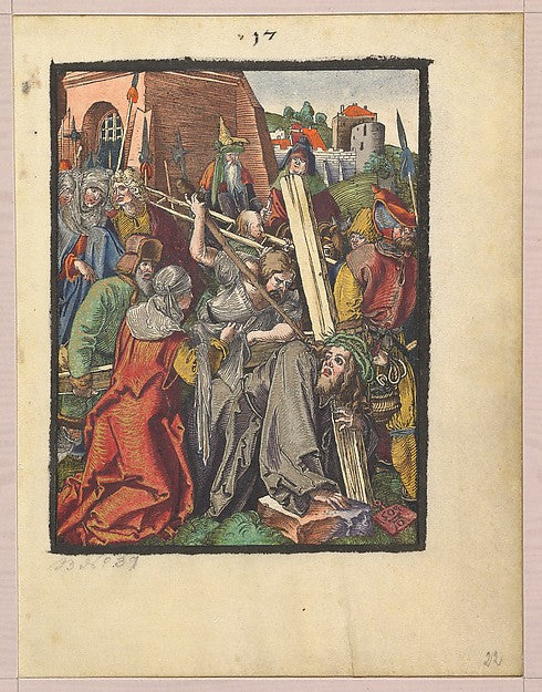 Small Woodcut Passion n.d.-Albrecht Dürer,  Poster Print Wall Art