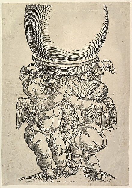 The Great Column  1517-Albrecht Dürer ,  Poster Print Wall Art