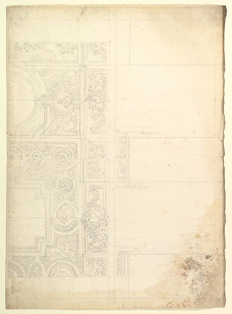 Design for Ceiling. 1700–1780-Anonymous,Italian,Piedmontese,,  Poster Print Wall Art