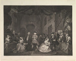 after William Hogarth:The Beggar's Opera Act III 1790-16x12"(A3) Poster