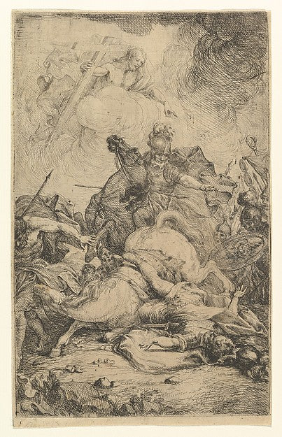 The Conversion of Saul c1650–1725-H. Bem  ,  Poster Print