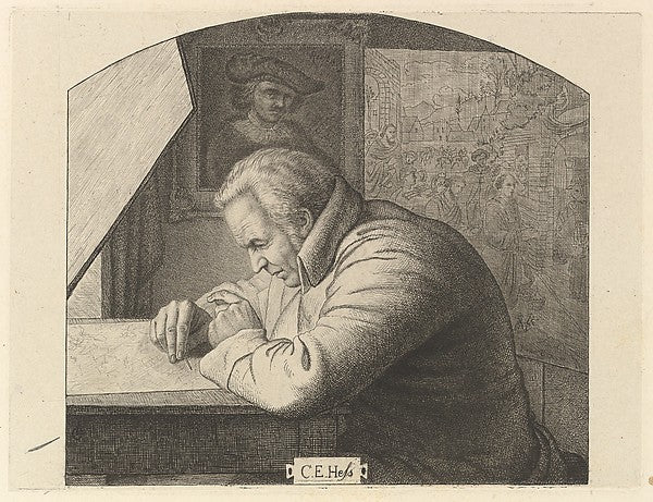 Carl Ernst Christoph Hess-Ludwig Emil Grimm ,  Poster Print
