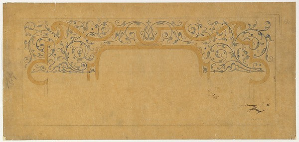 Rinceau and Strapwork Ornament 19th cent-John Gregory Crace,,  Poster Print Wall Art