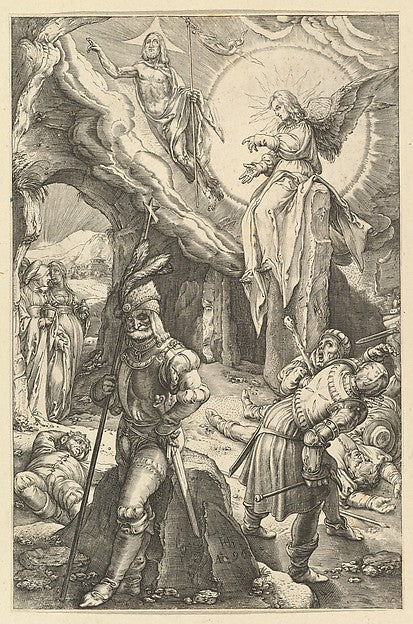 The Resurrection  from The Passion of Christ c1598–1617-Anonym,  Poster Print