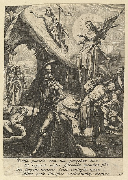 The Resurrection  from The Passion of Christ mid 17th cent-Nic,  Poster Print