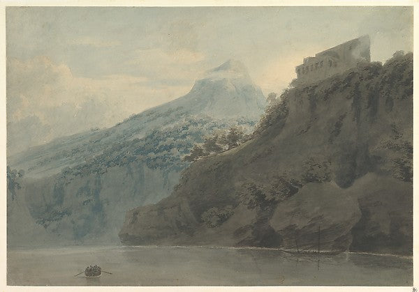 On the Gulf of Salerno near Vietri September 1782 or later-Joh,  Poster Print Wall Art