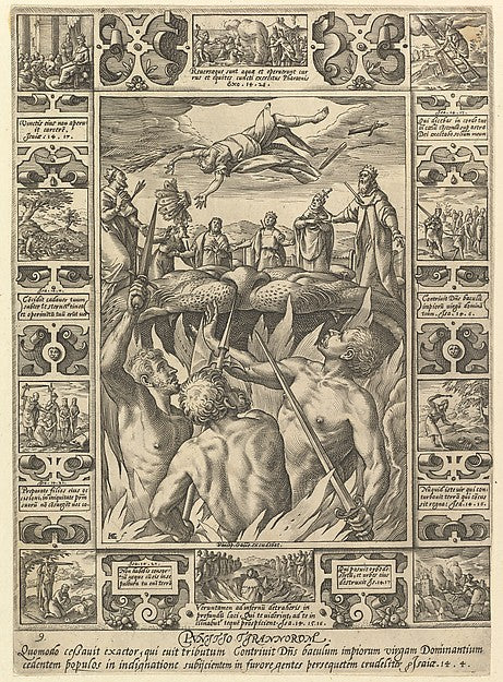 Punitio Tirannorum  from Allegories of the Christian Faith  fr,  Poster Print