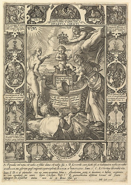 The Infant Christ  from Allegorical Scenes on the Life of Chri,  Poster Print