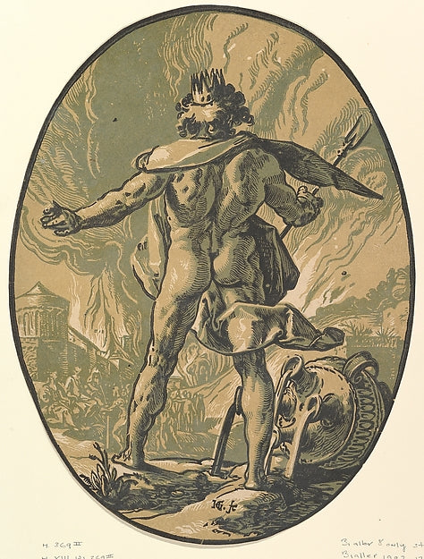 Pluto 1594-Hendrick Goltzius, Poster Print