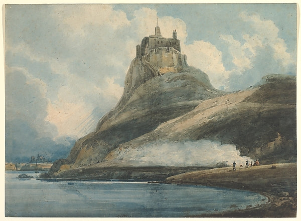 Lindisfarne Castle  Holy Island  Northumberland 1796–97-Thomas,  Poster Print Wall Art
