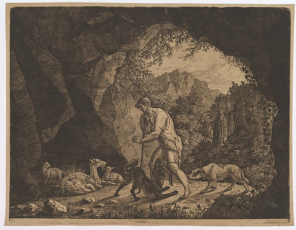 The Shepherd Finding Romulus near the Goat n.d.-Carl Baron von,  Poster Print