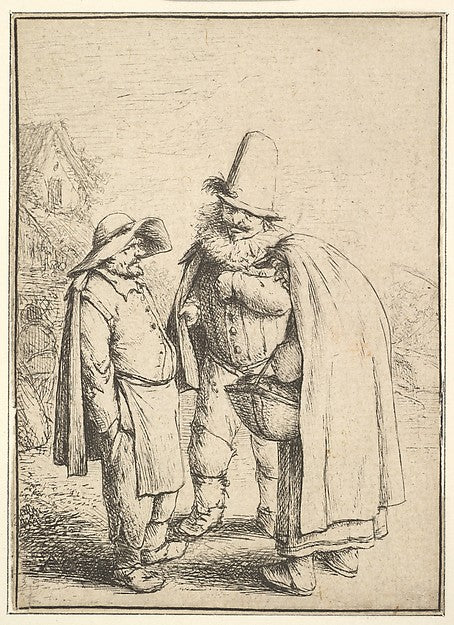 Grotesque Figures 1610–85-Adriaen van Ostade ,  Poster Print