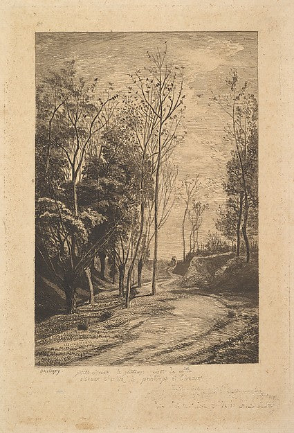 Little Birds 1850-Charles-François Daubigny,  Poster Print Wall Art