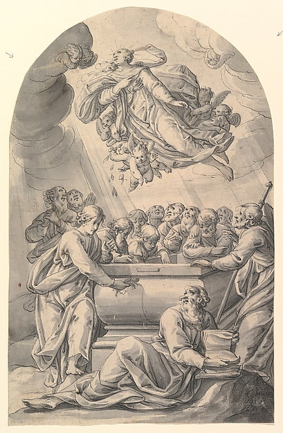 The Assumption of the Virgin 1641-Johann Christophorus Storer ,  Poster Print