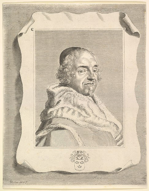 François-Théodore de Nesmond c1661-Claude Mellan ,  Poster Print Wall Art